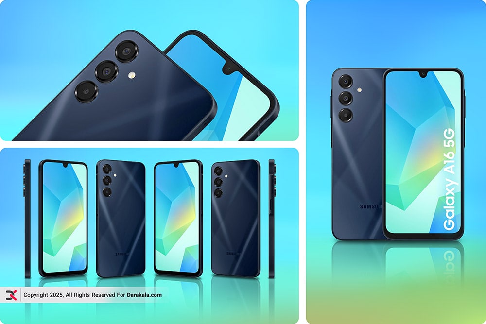 گوشی-Samsung Galaxy A16 5G-طراحی